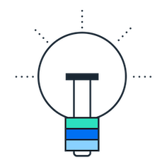 Lightbulb pictogram